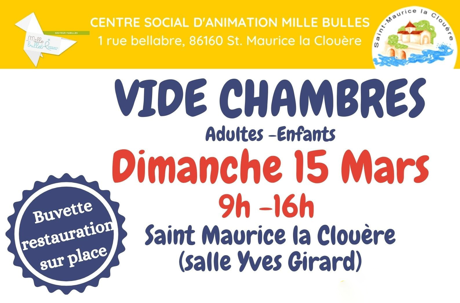 Vide-chambres adultes-enfants