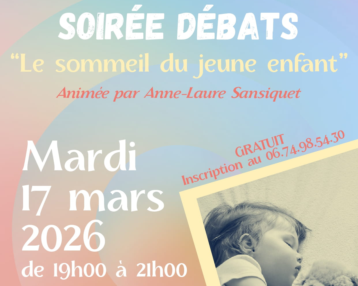 Conférence sur le sommeil 17 mars 2026