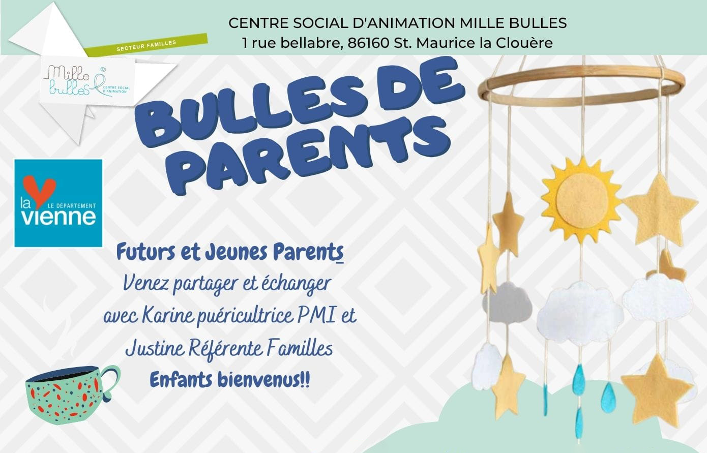 Atelier « Bulles de Parents » sur le sommeil de nos bout&rsquo;choux