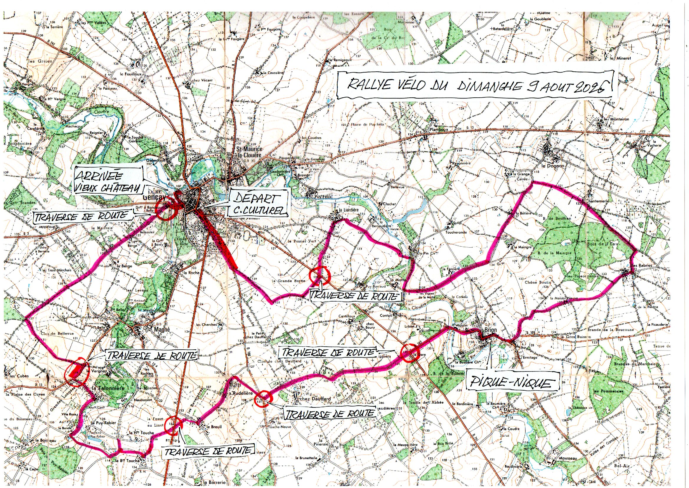 Passage du grand rallye-promenade